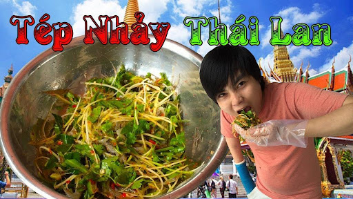 Món ăn kinh dị ở Thái Lan - tép nhảy tanh tách trong miệng khi thưởng thức